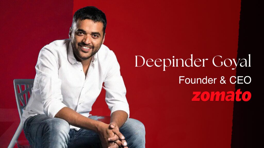Deepinder Goyal - The StartUp Facts